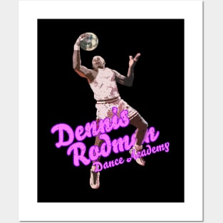 Dennis Rodman Rebel on the Court Posters and Art